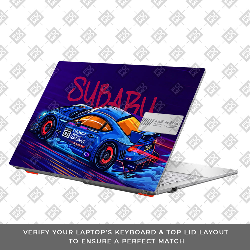 Subaru BRZ Asus Vivobook Go 15 E1504G Laptop Skin