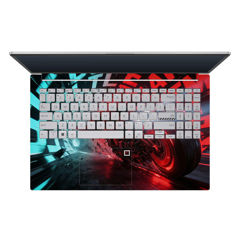 Batman's Cyber Pursuit Asus Vivobook Go 15 E1504G 3D Laptop Skin