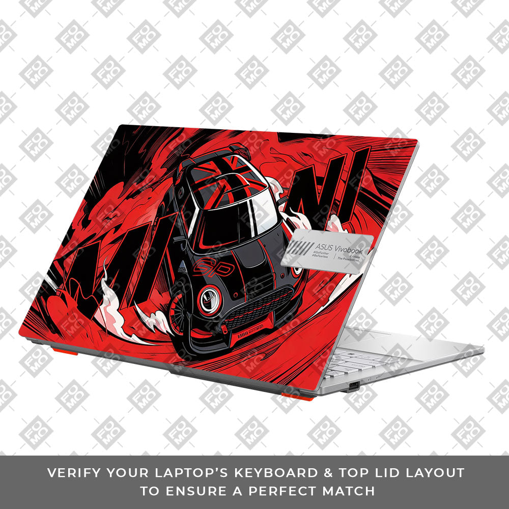 Mini Cooper Asus Vivobook Go 15 E1504G Laptop Skin