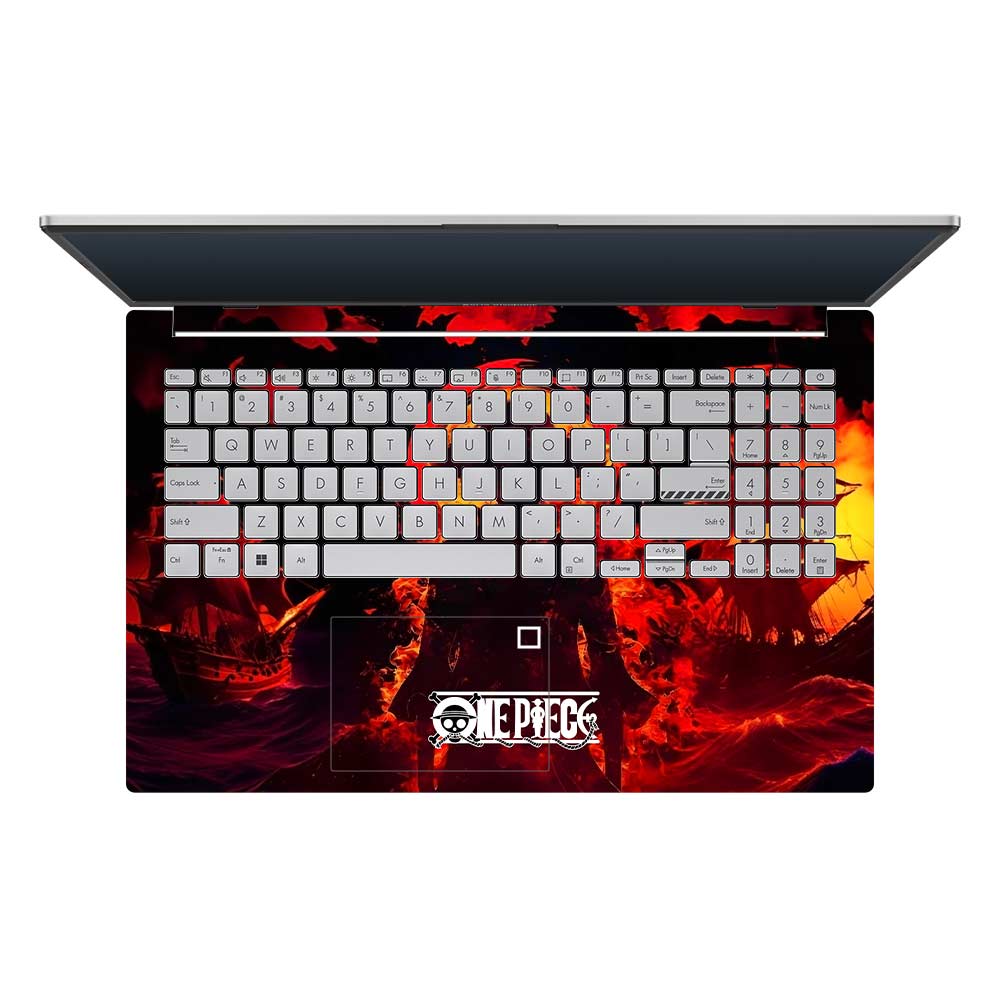 Luffy's Burning Tide Asus Vivobook Go 15 E1504G Laptop Skin