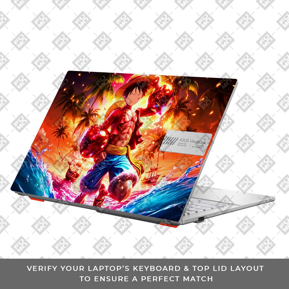 Luffy's Radiant Will Asus Vivobook Go 15 E1504G Laptop Skin