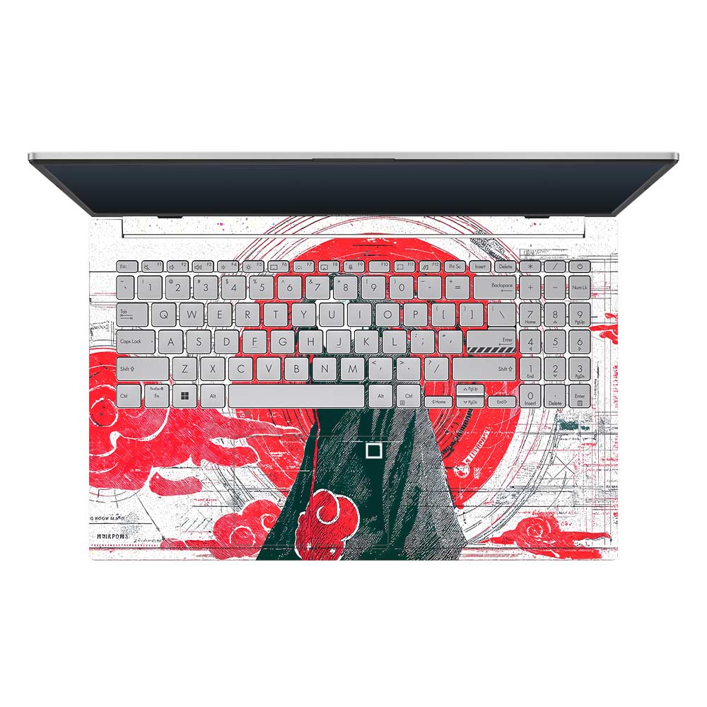 Itachi Uchiha Mark of the Akatsuki Asus Vivobook Go 15 E1504G Laptop Skin