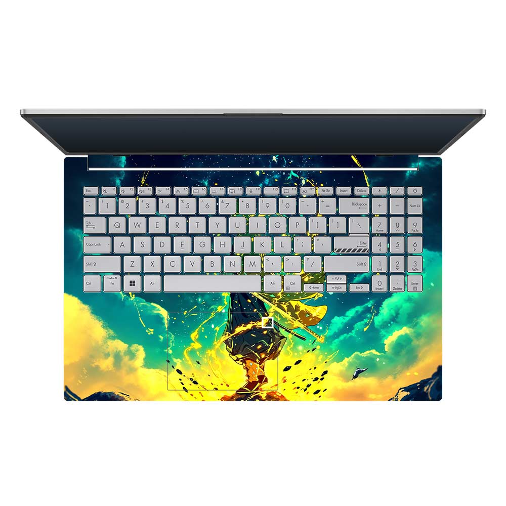 Zenitsu Thunder God Asus Vivobook Go 15 E1504G Laptop Skin