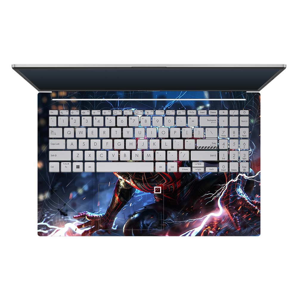 Miles Morales Shockwave Asus Vivobook Go 15 E1504G 3D Laptop Skin