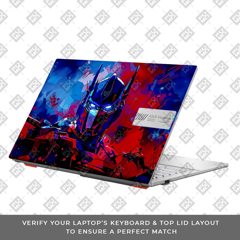 Optimus Prime Transformer Asus Vivobook Go 15 E1504G Laptop Skin