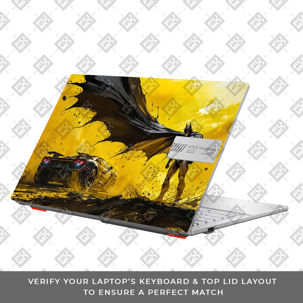 Dark Knight Velocity Asus Vivobook Go 15 E1504G Laptop Skin
