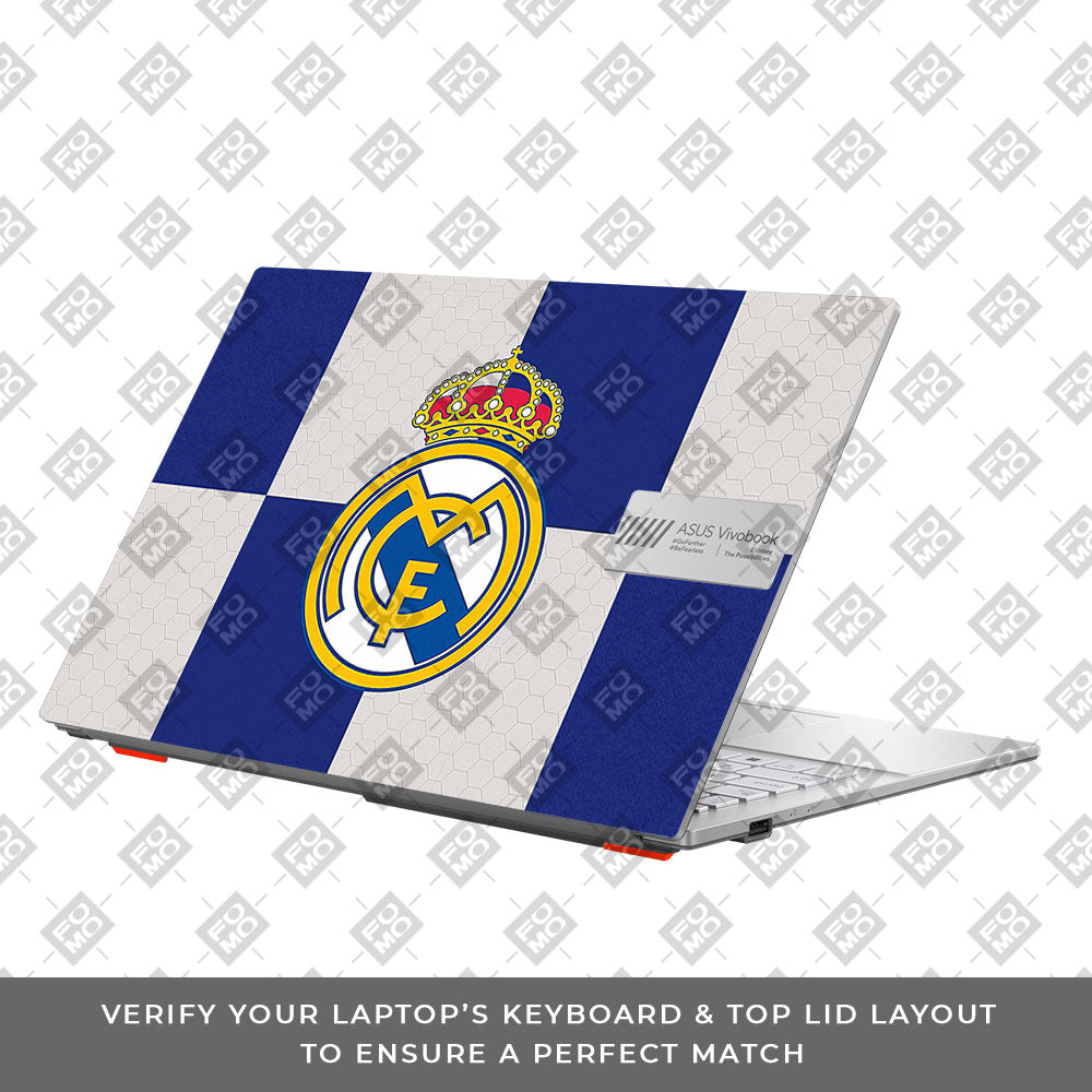 Royal Reign Real Madrid Glory Asus Vivobook Go 15 E1504G Laptop Skin