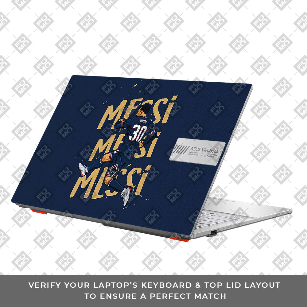 Messi Motion Masterpiece Asus Vivobook Go 15 E1504G Laptop Skin