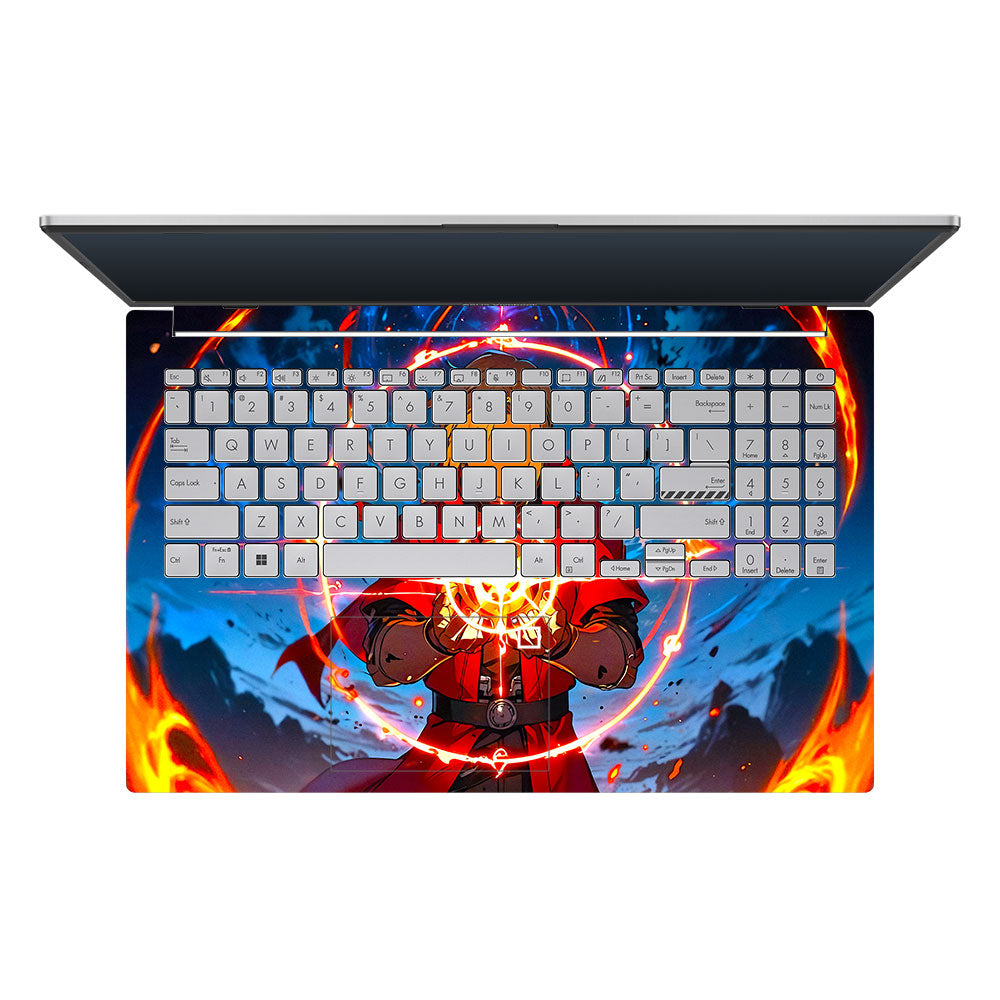 Edward Elric Fullmetal Alchemist Asus Vivobook Go 15 E1504G Laptop Skin