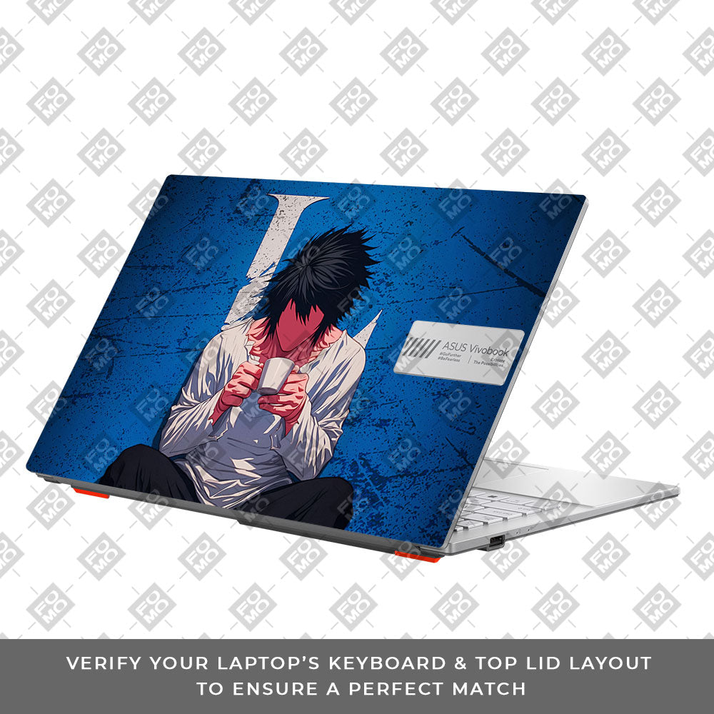 Death Note L Lawliet Asus Vivobook Go 15 E1504G Laptop Skin