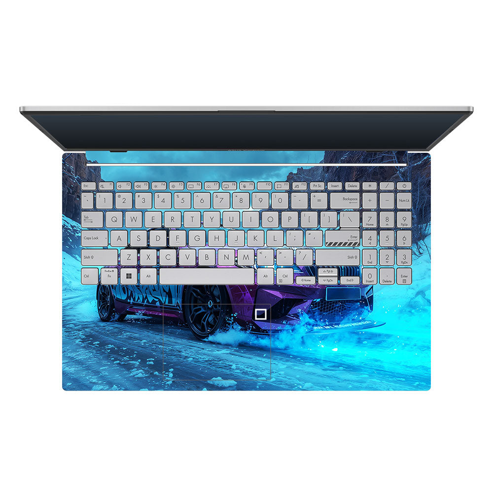 BMW Neon Drift Asus Vivobook Go 15 E1504G Laptop Skin
