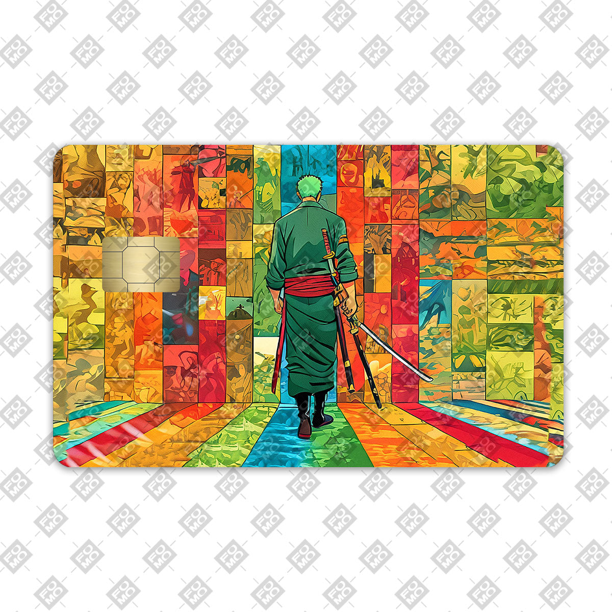 Zoro Path of a Thousand Battles Credit Card / Debit Card Skin