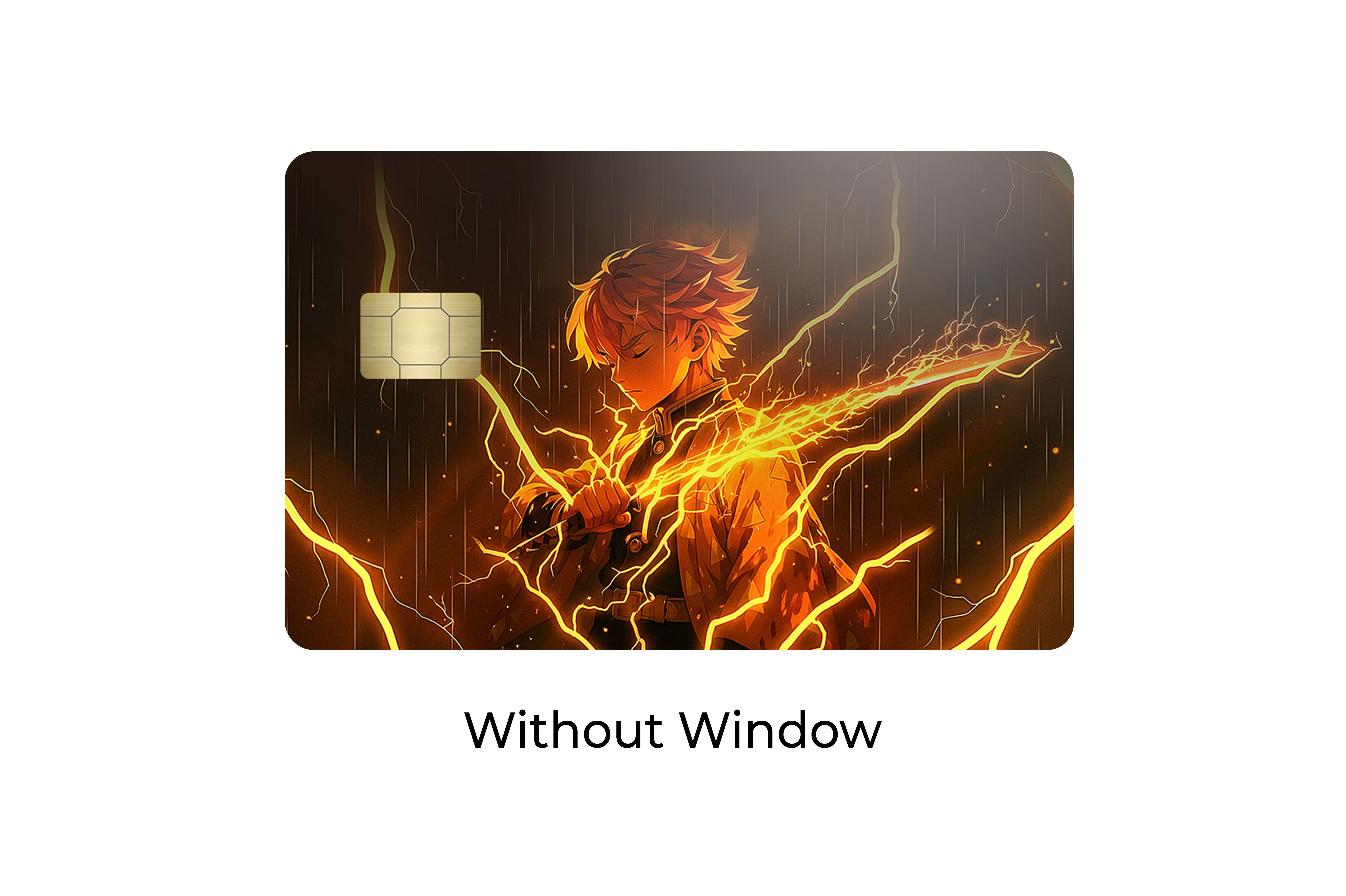 Zenitsu Lightning’s Prayer Anime Card Skin