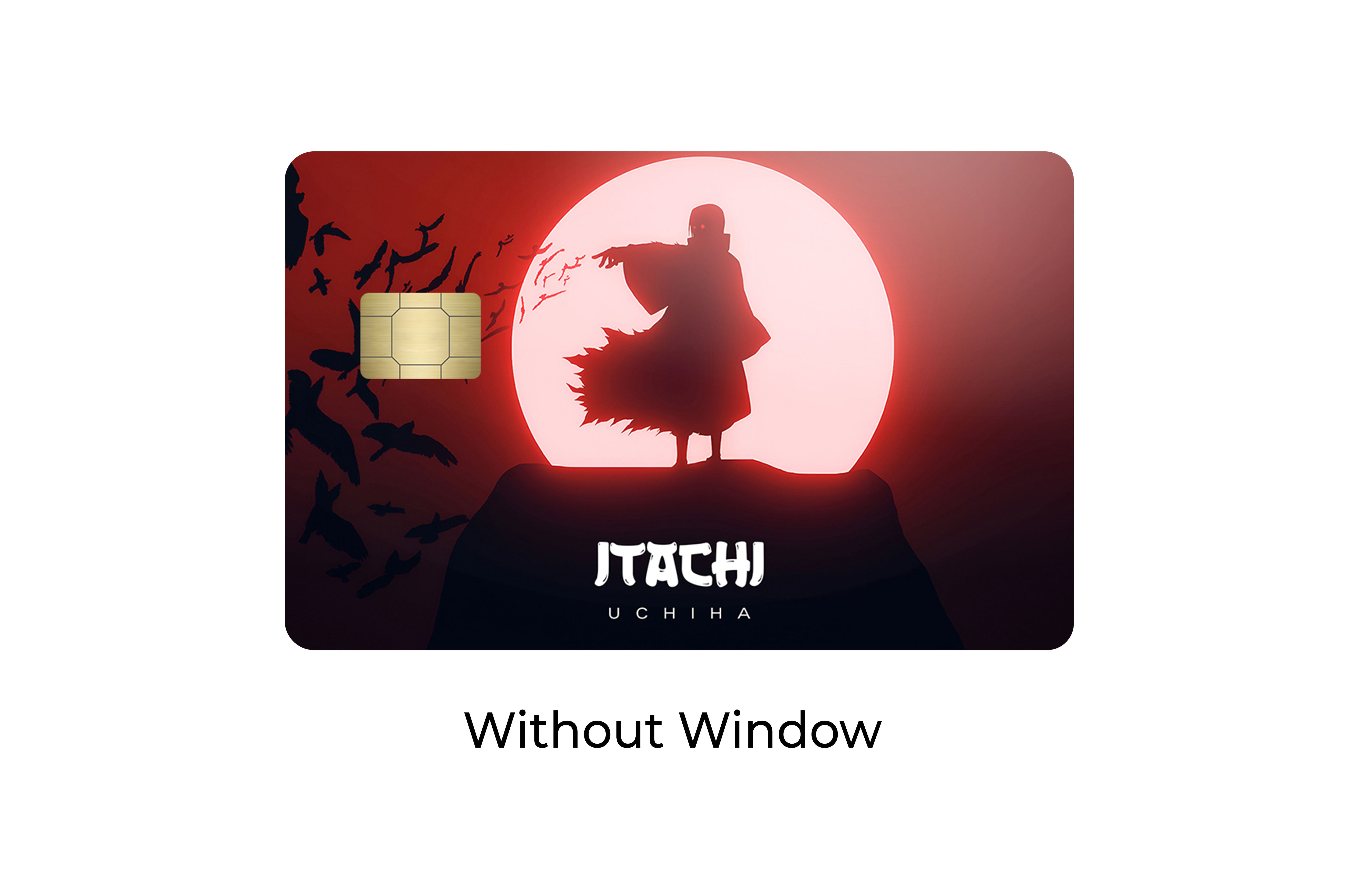 Itachi The Crow of the Moonlight Anime Card Skin