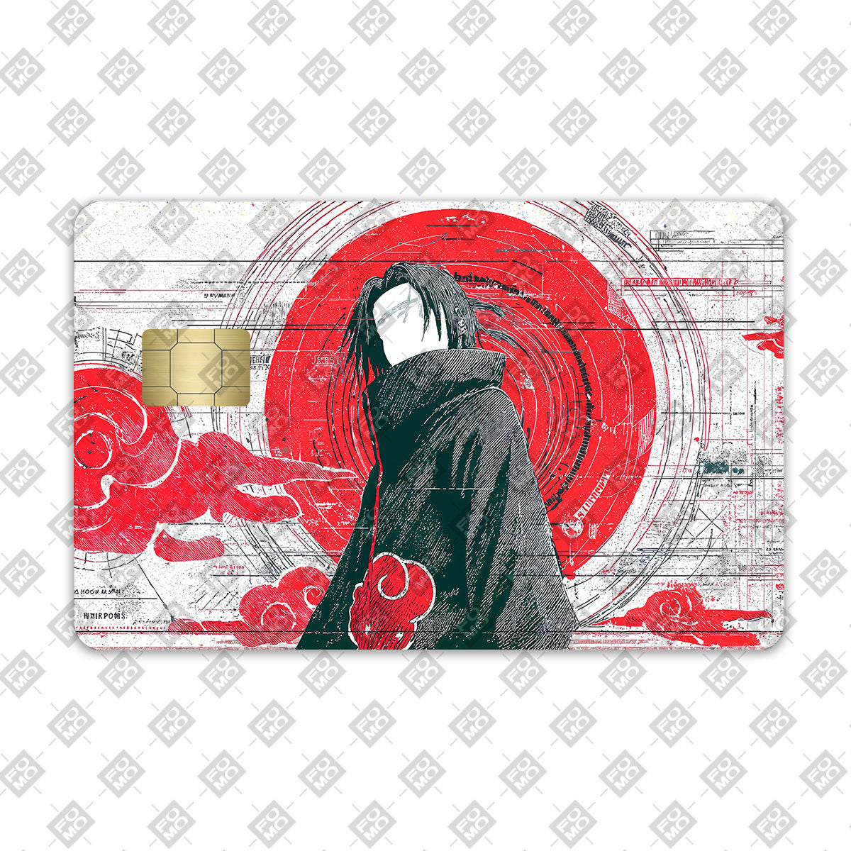 Itachi The Genjutsu Code Credit Card / Debit Card Skin