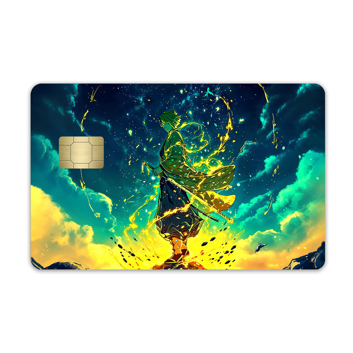 Zoro The Thunder of Resolve Credit Card / Debit Card Skin