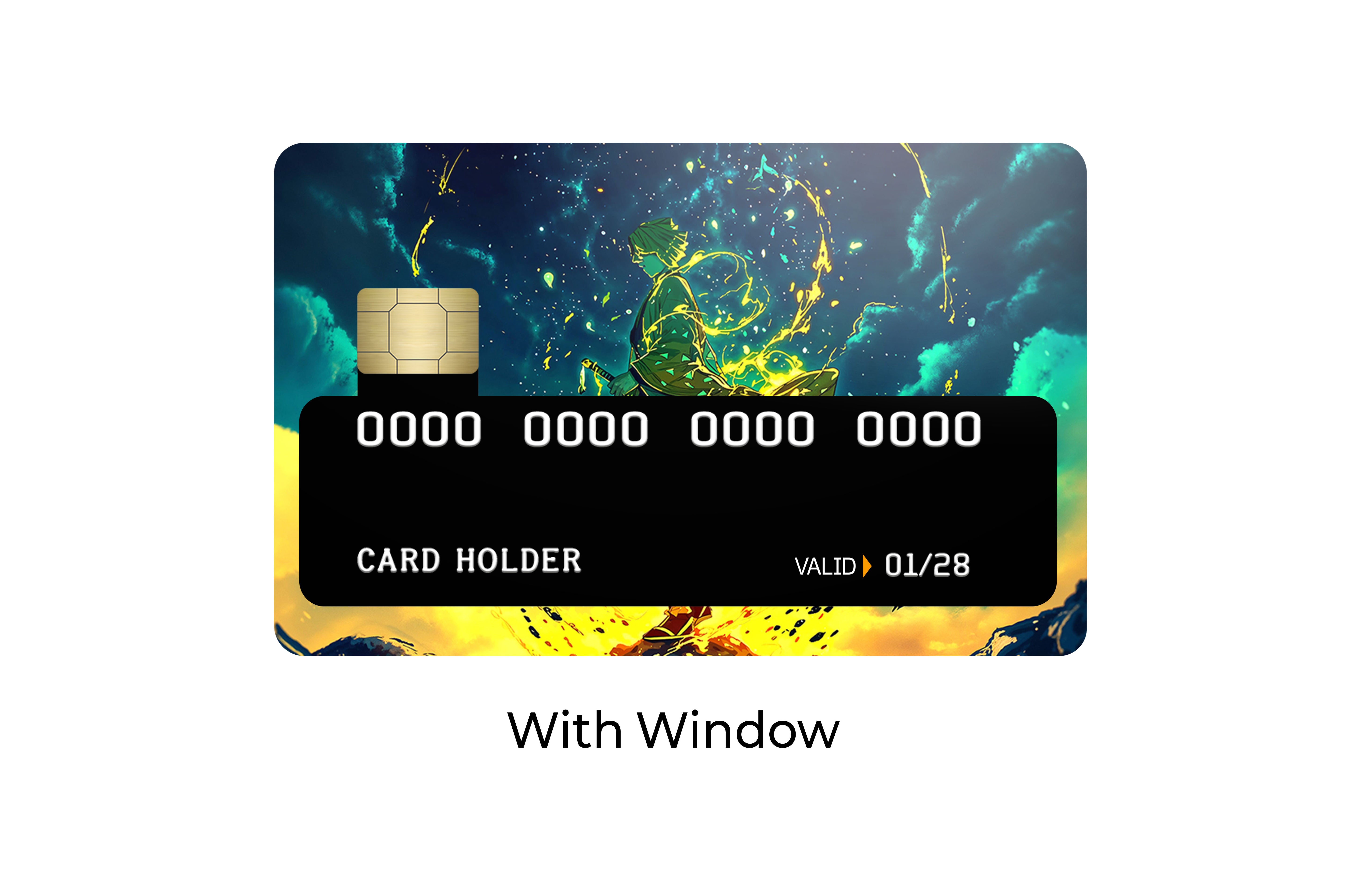Zoro The Thunder of Resolve Anime Card Skin