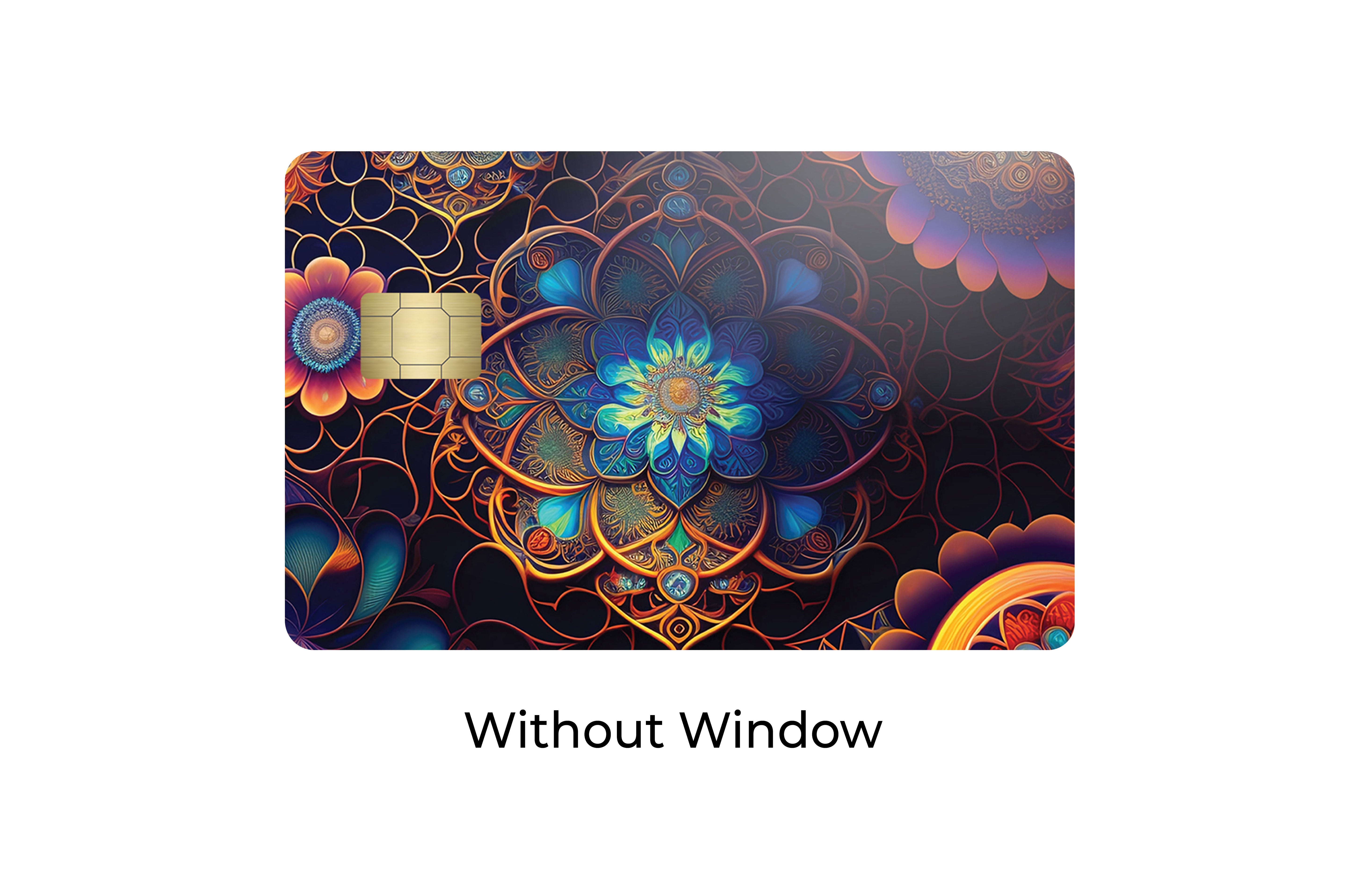 Royal Flower Botanical Card Skin