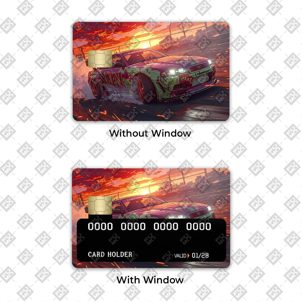 Tokyo Drift Vibes Credit Card / Debit Card Skin