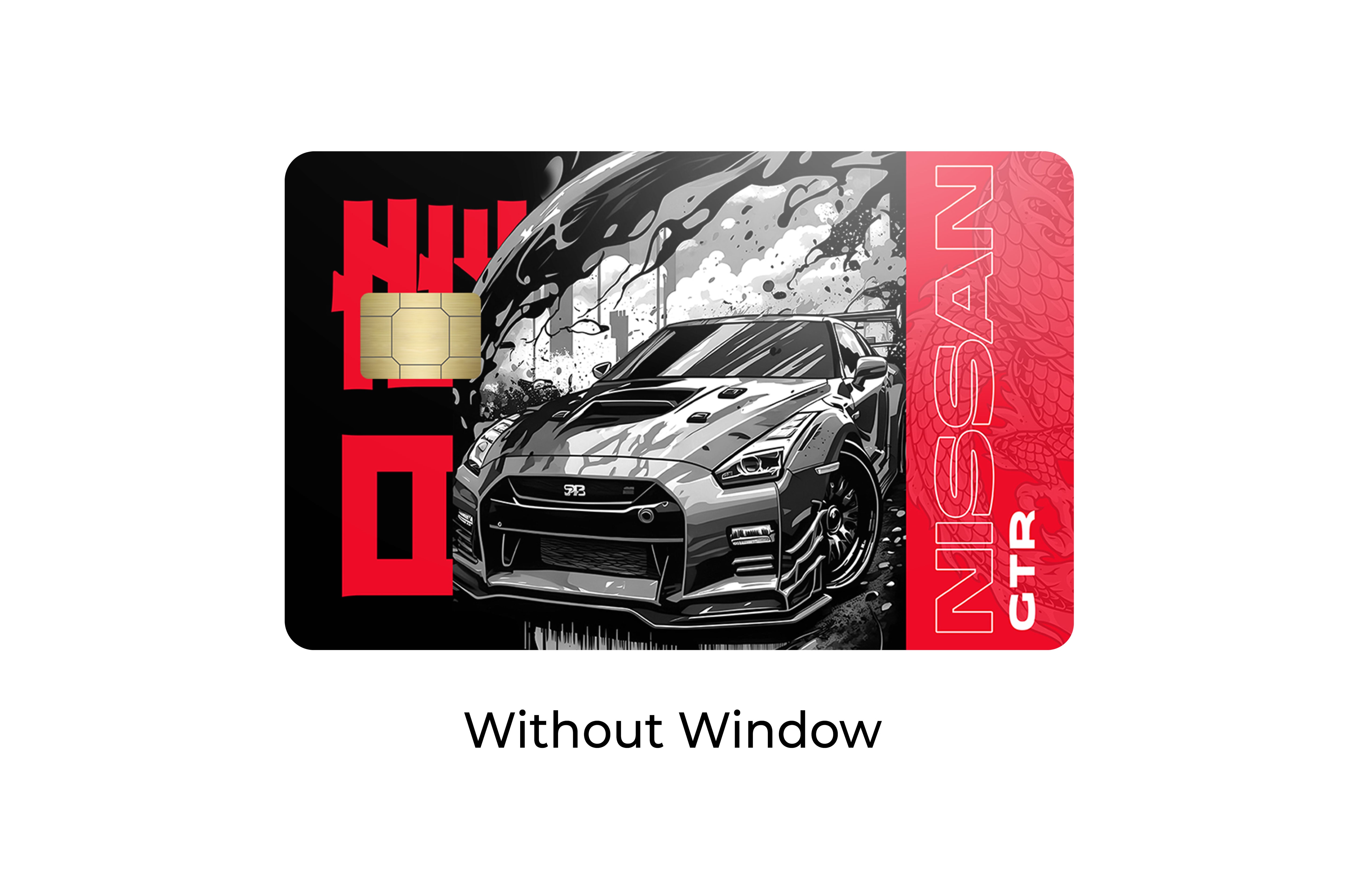 Nissan GTR Cars & Bikes Card Skin