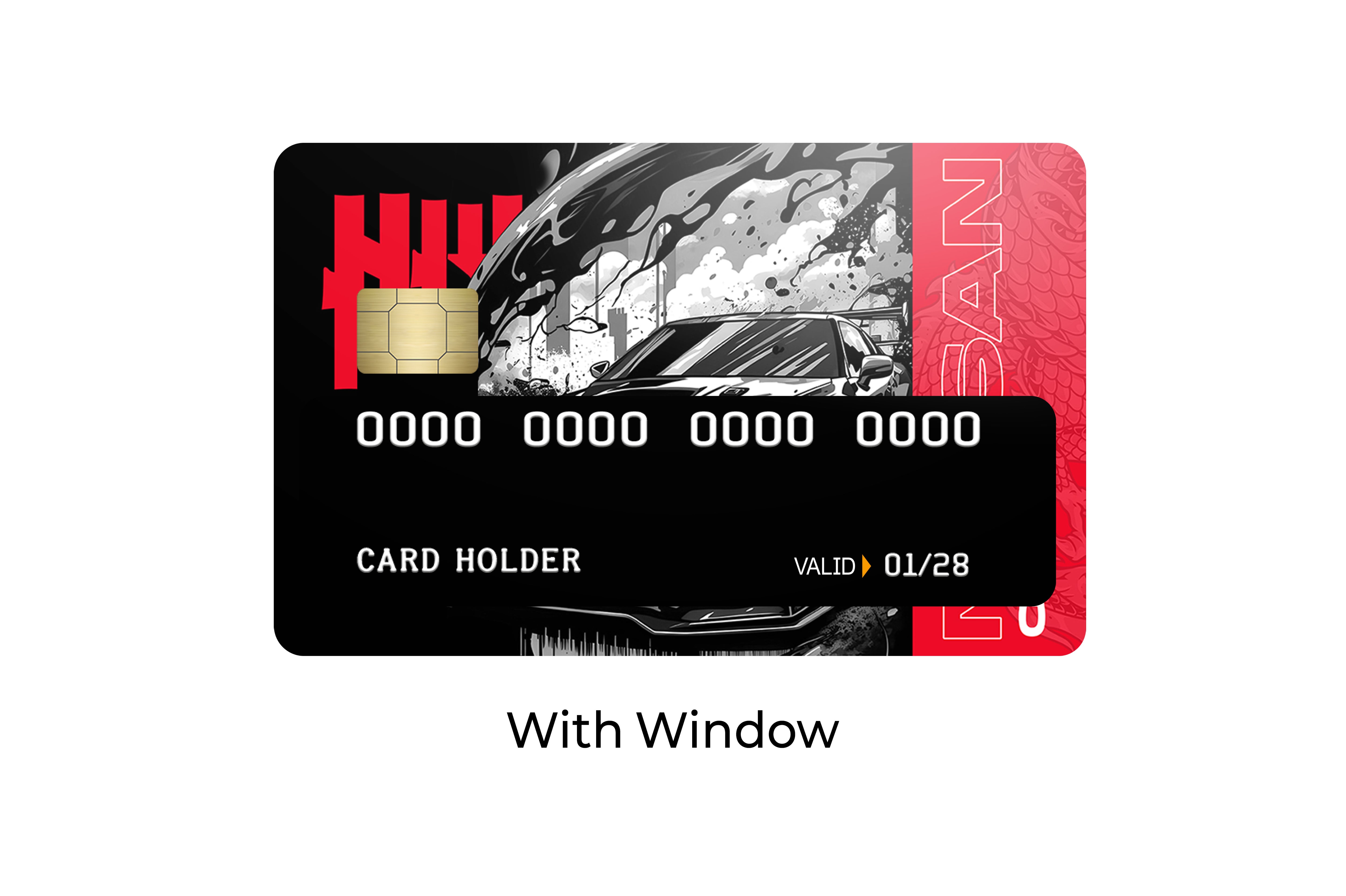 Nissan GTR Cars & Bikes Card Skin