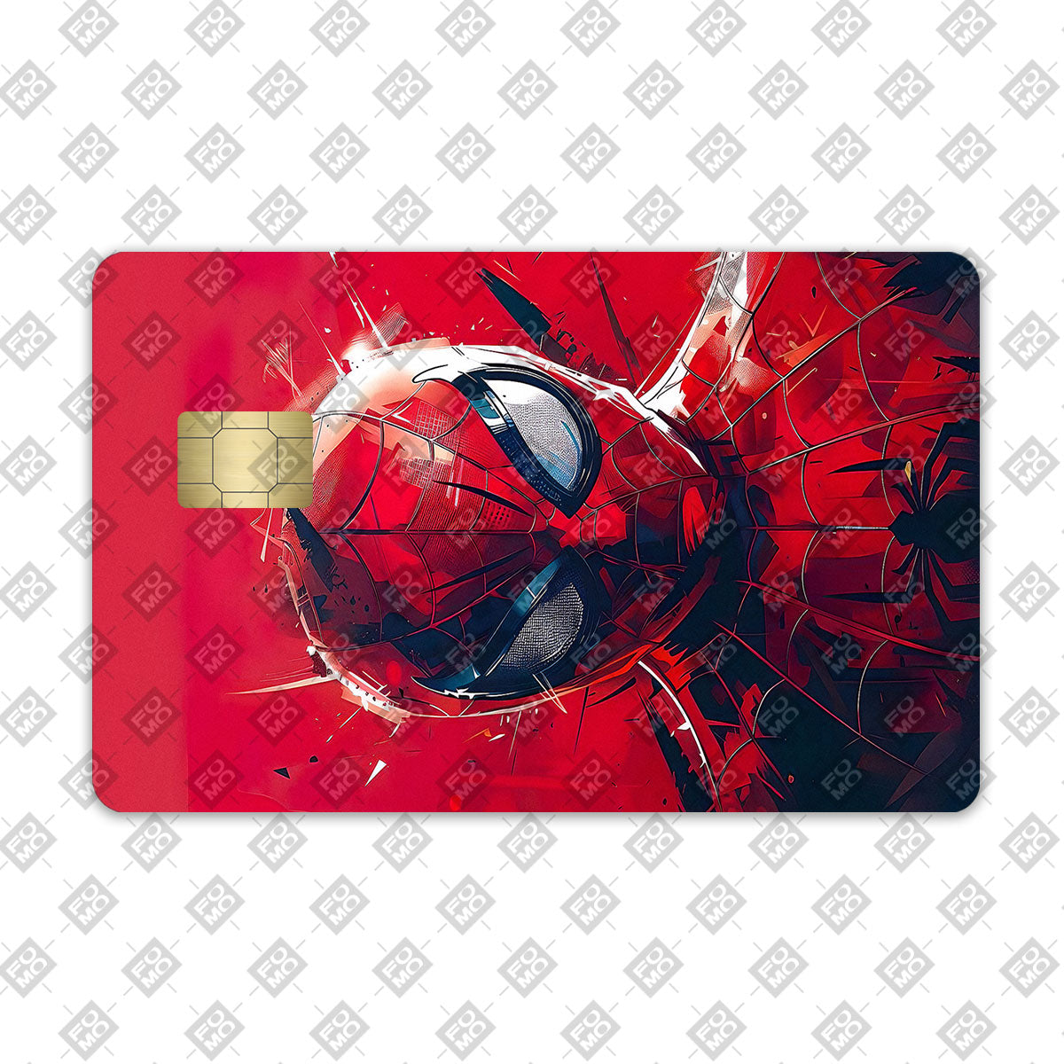 Spiderman Mask Credit Card / Debit Card Skin