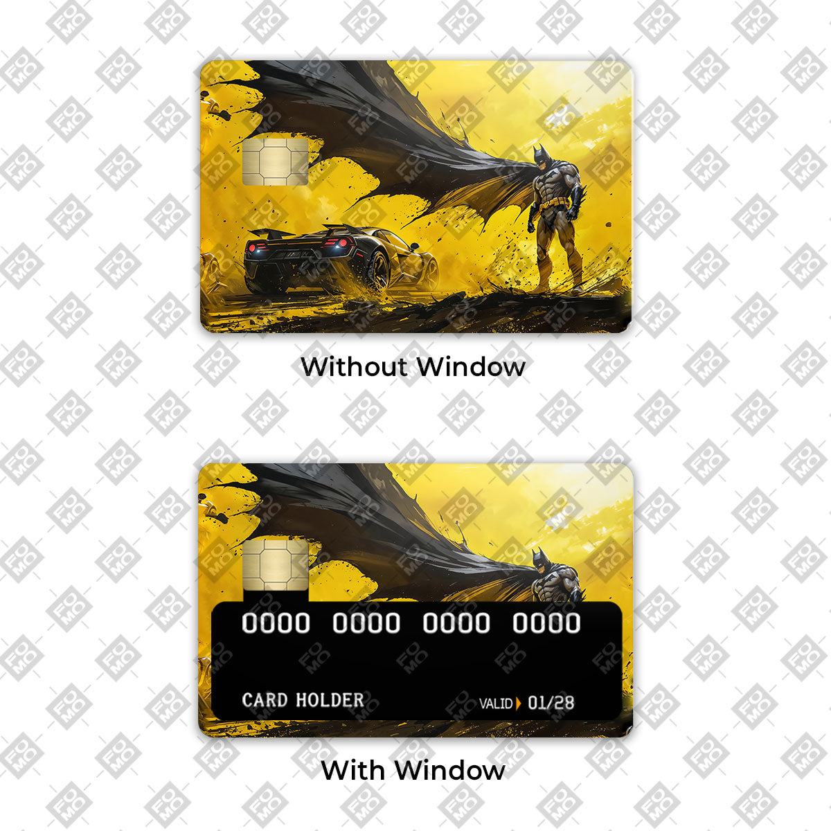 Dark Knight Velocity Credit Card / Debit Card Skin