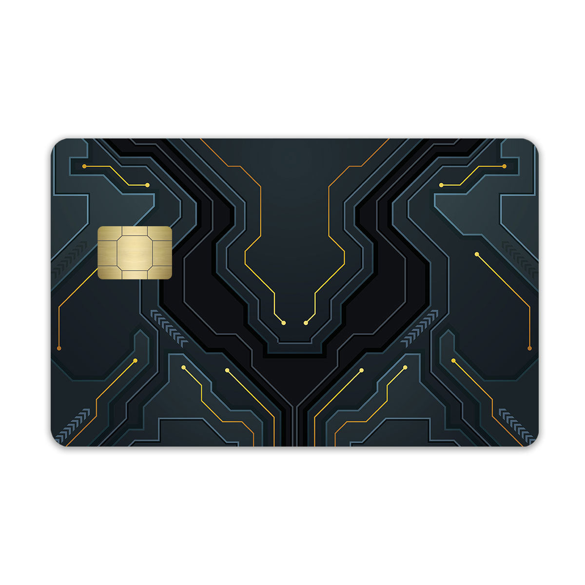 Futuristic Techno Credit Card / Debit Card Skin