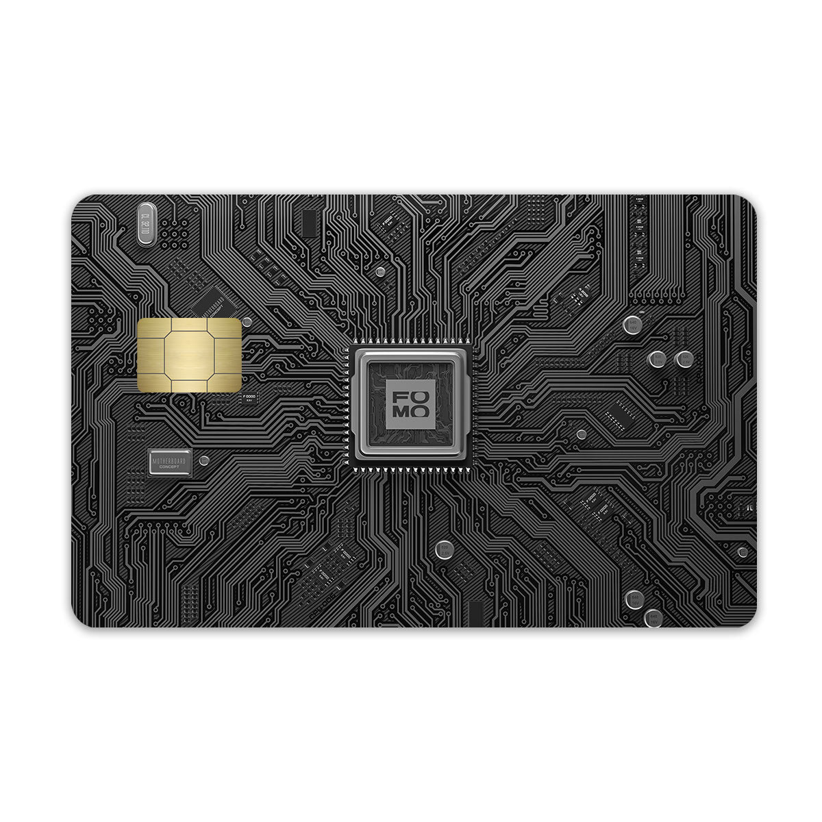 FOMO Circuit Dark Mode Credit Card / Debit Card Skin