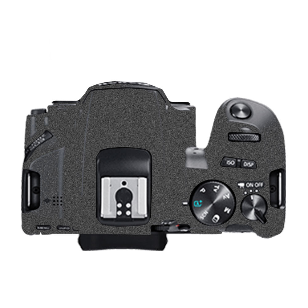 Textured Metallic Steel Grain Canon EOS 200D II Camera Skin
