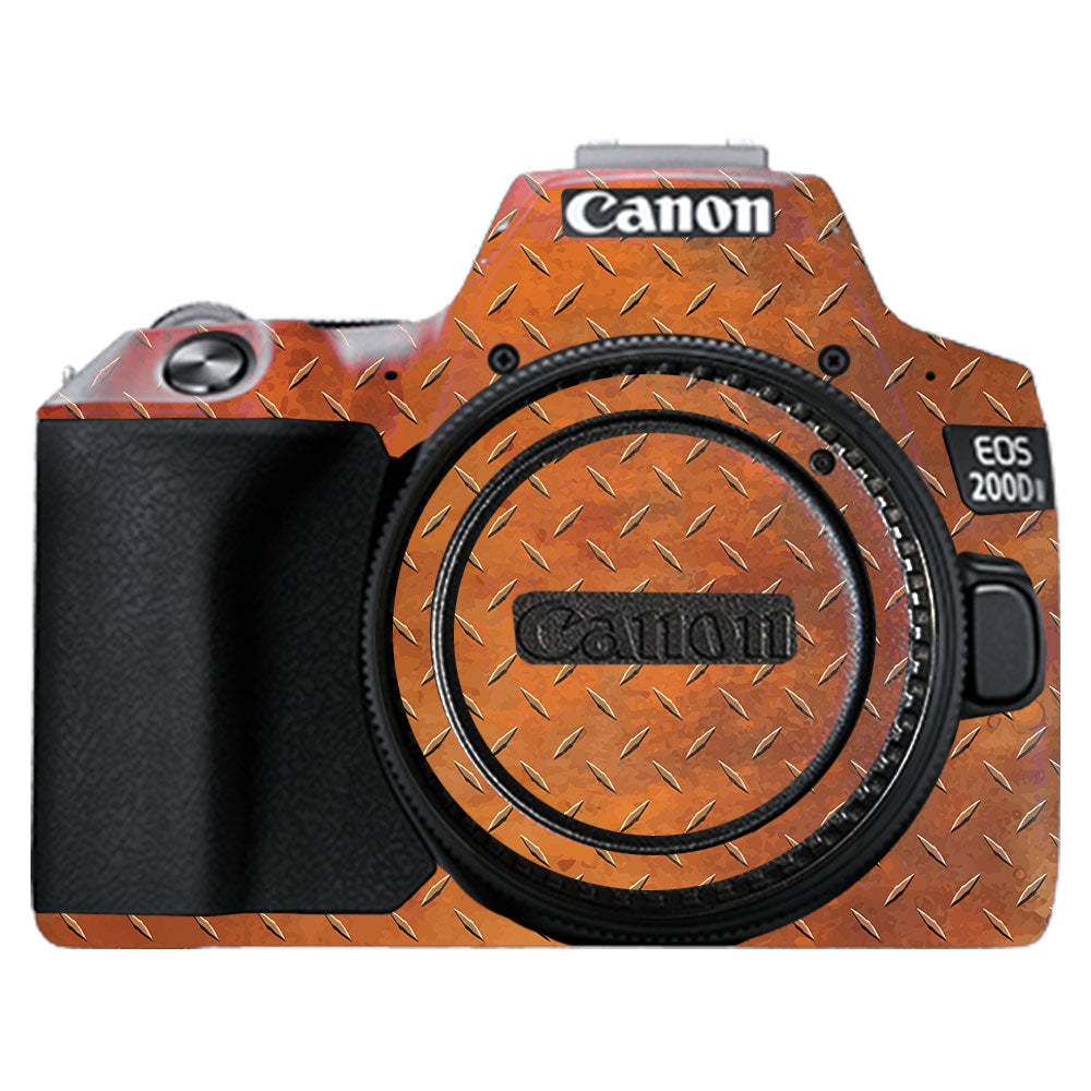 Textured Rust Forge Canon EOS 200D II Camera Skin
