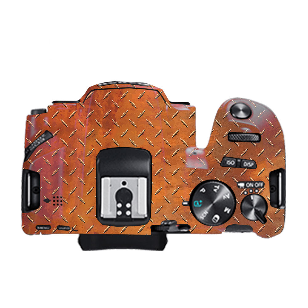 Textured Rust Forge Canon EOS 200D II Camera Skin