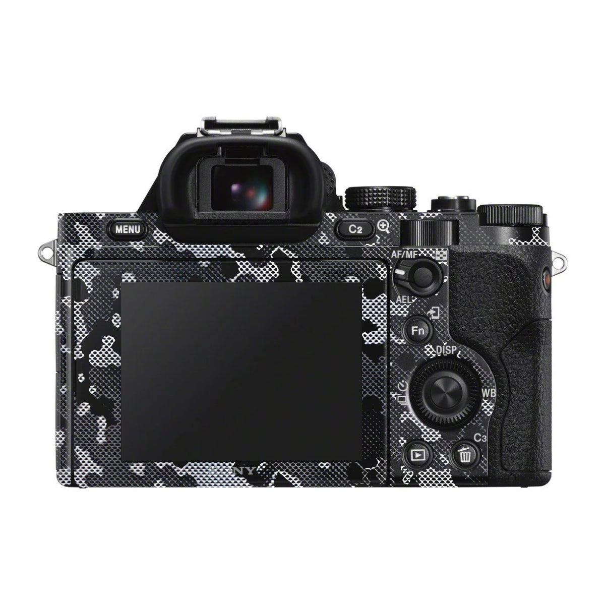 Stealth Grey Camo Sony A7 S Camera Skin