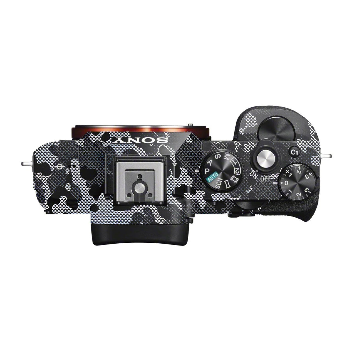 Stealth Grey Camo Sony A7 S Camera Skin