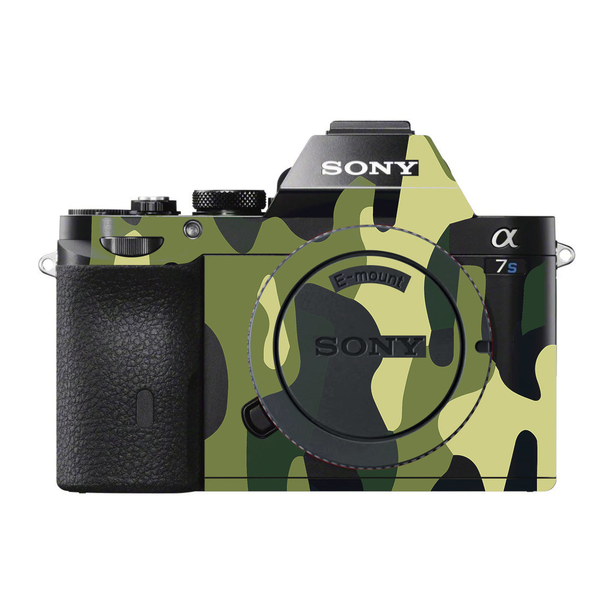 Forest Green Camo Sony A7 S Camera Skin