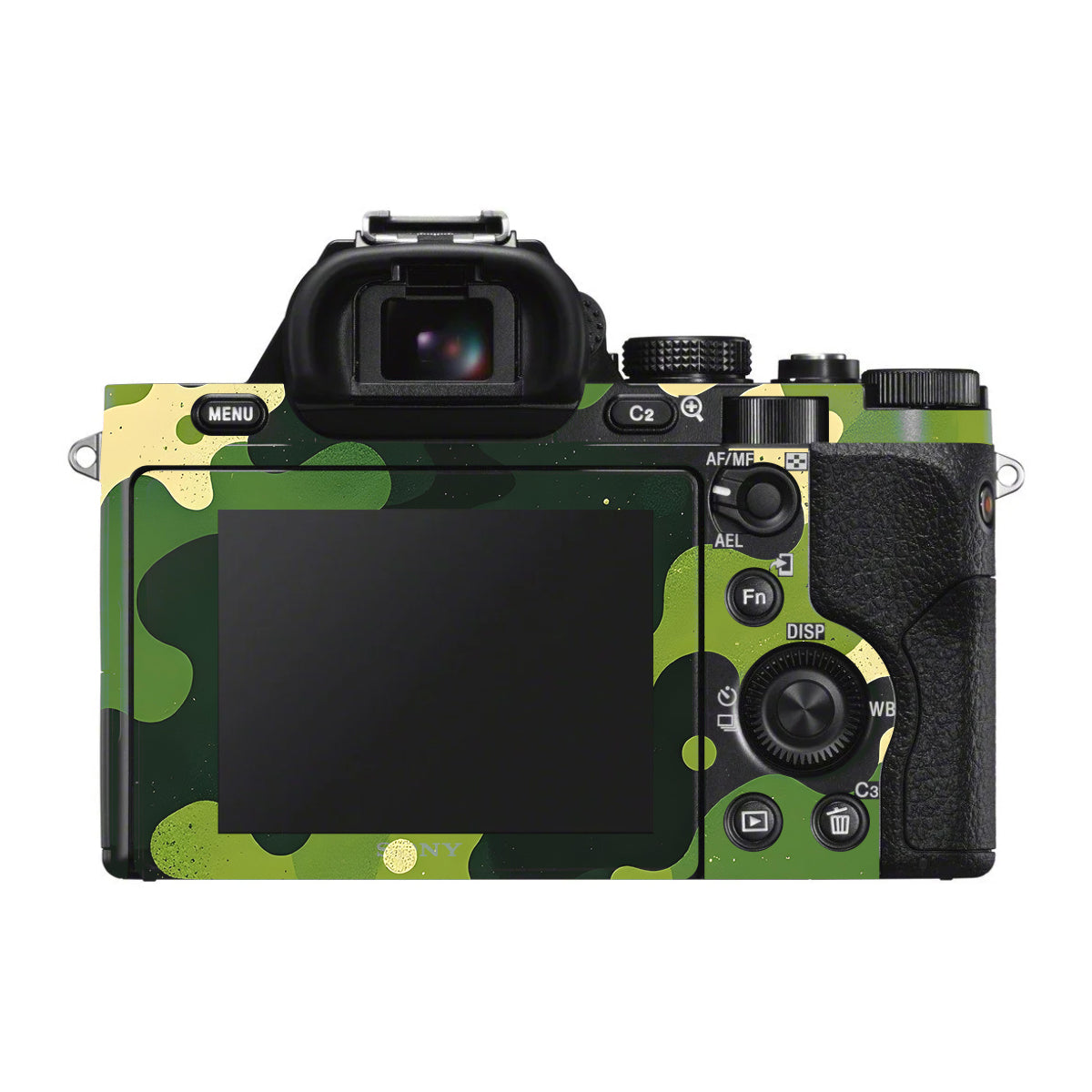 Camouflage Pattern Sony A7 S Camera Skin