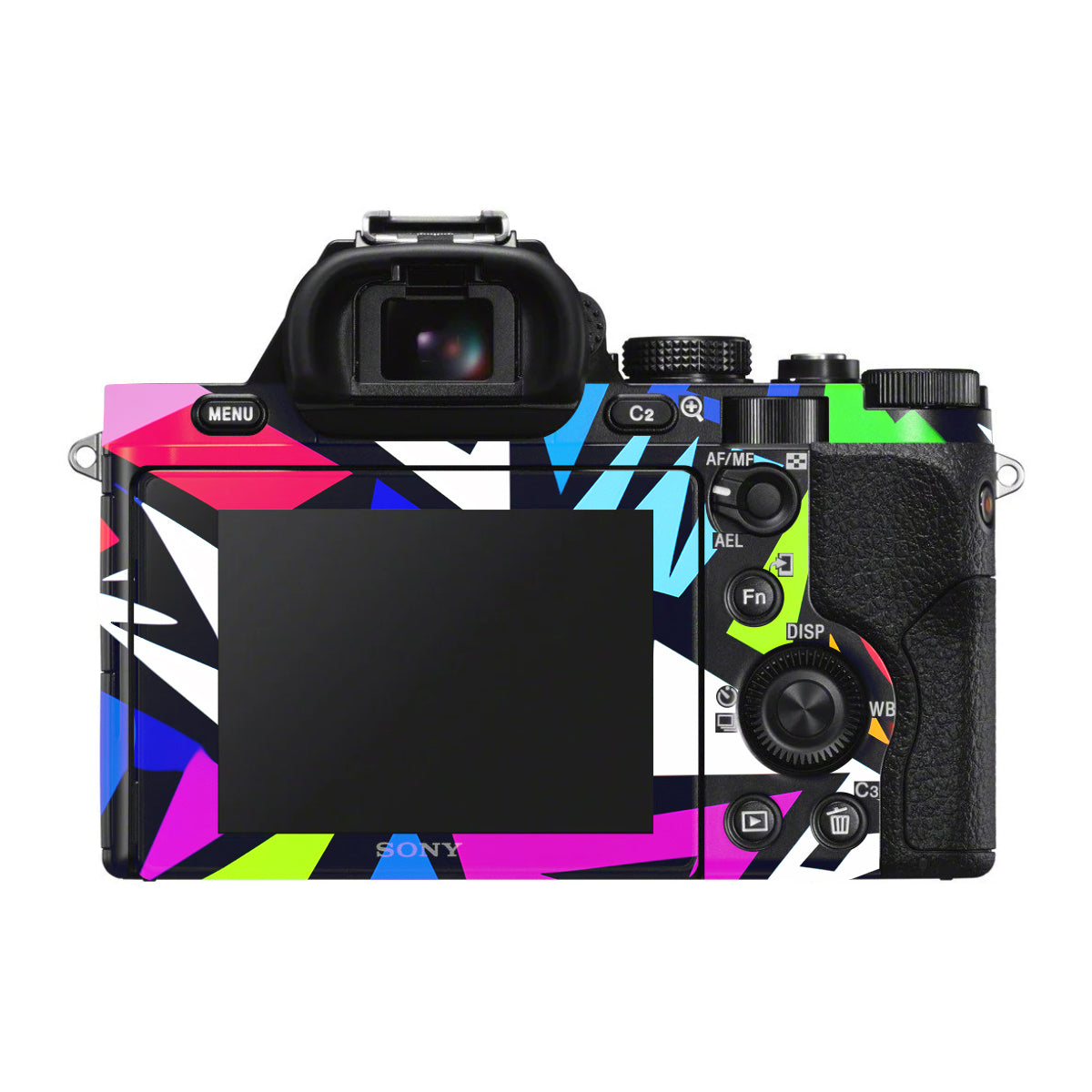 Bold Geometric Pop Sony A7 S Camera Skin