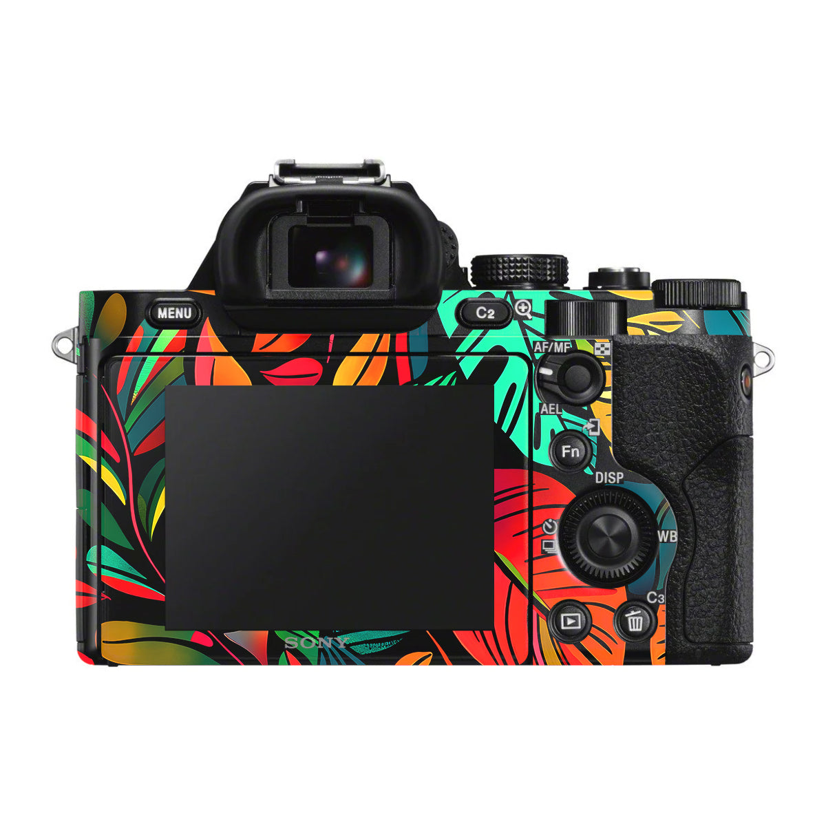 Tropical Jungle Leaves Sony A7 S Camera Skin