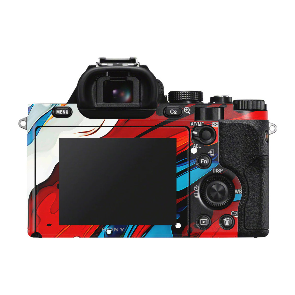 Fire & Ice Flow Sony A7 S Camera Skin