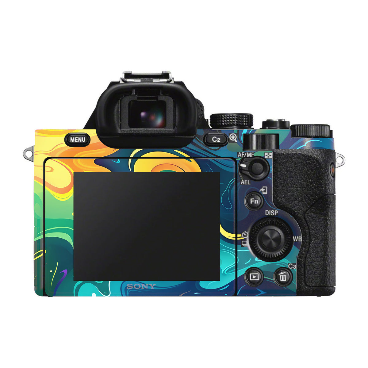 Rainbow Liquid Fusion Sony A7 S Camera Skin