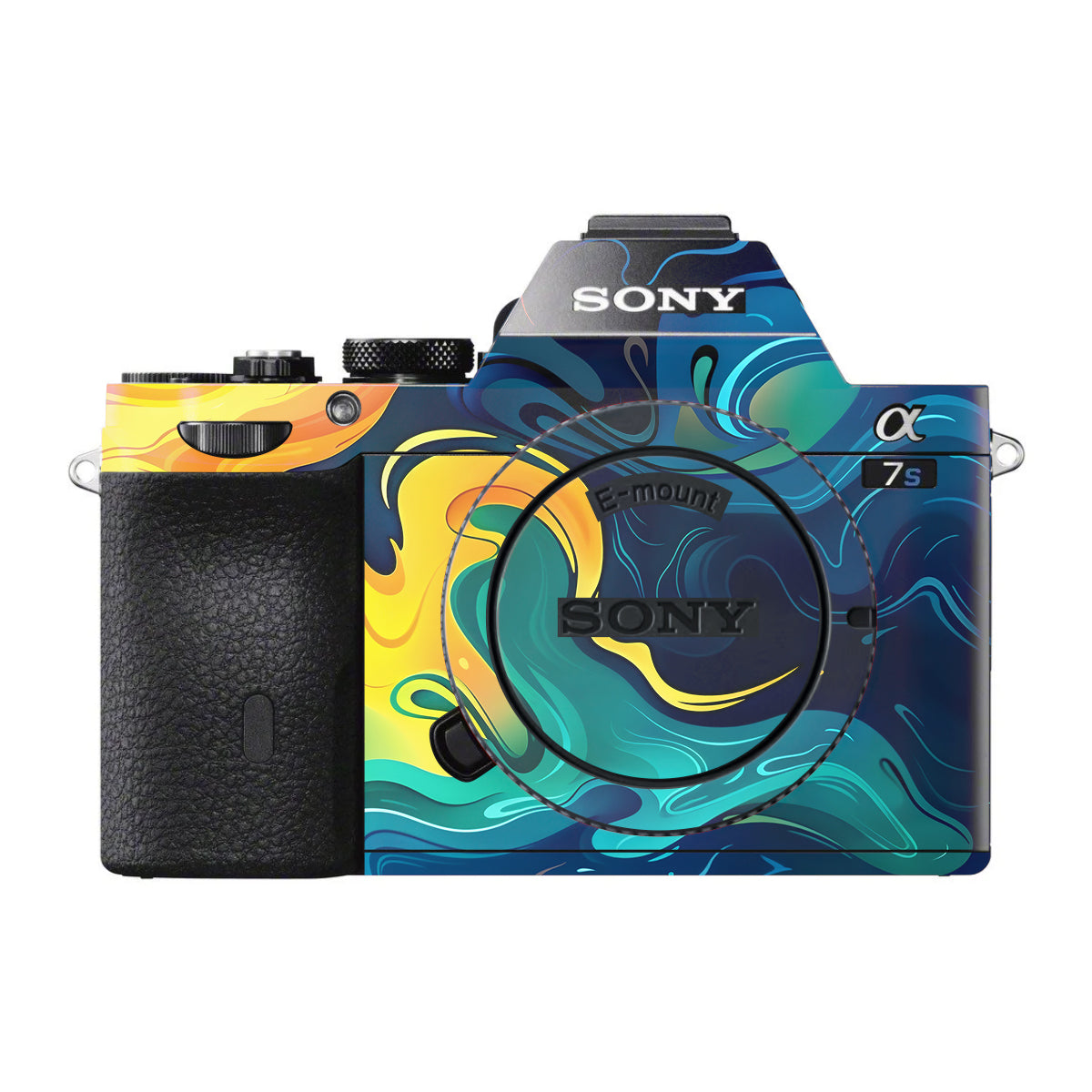 Rainbow Liquid Fusion Sony A7 S Camera Skin