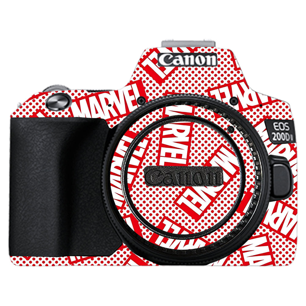 Marvel Comics Canon EOS 200D II Camera Skins