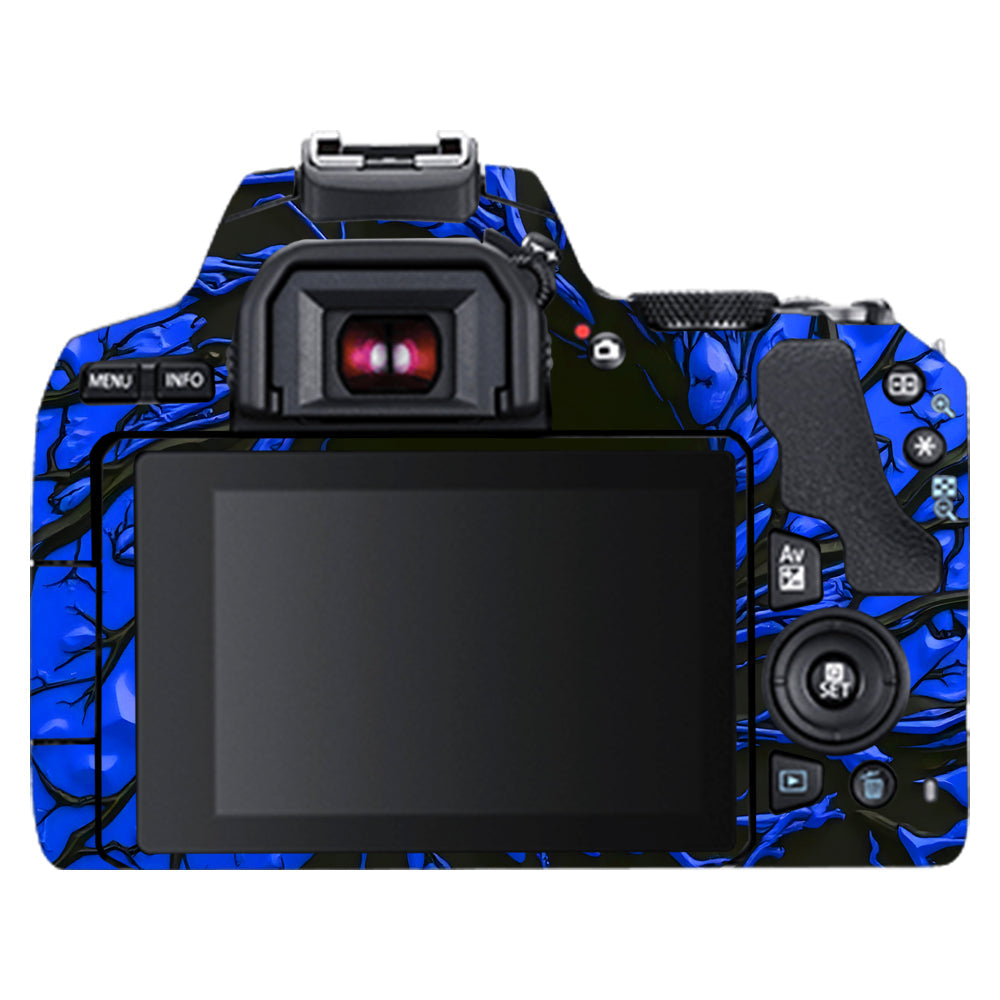 Venom Blue Canon EOS 200D II Camera Skins