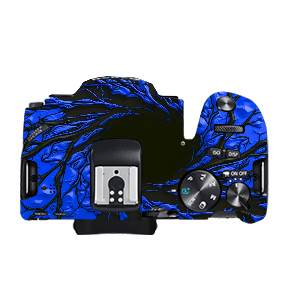 Venom Blue Canon EOS 200D II Camera Skins