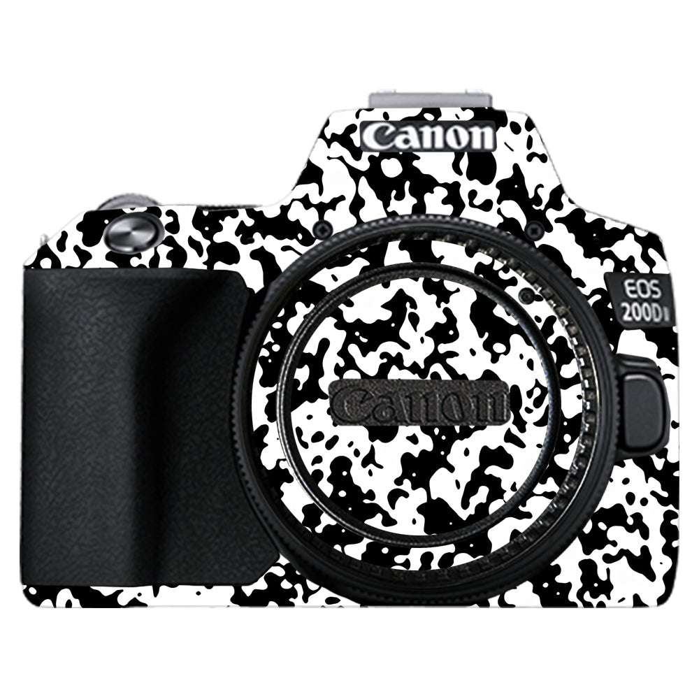 Snow Camo Canon EOS 200D II Camera Skins