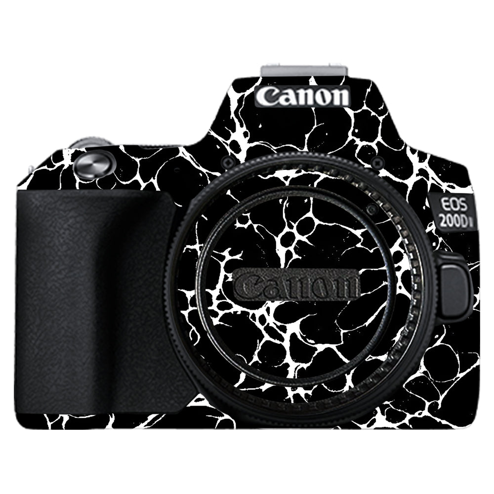 White Web Canon EOS 200D II Camera Skins