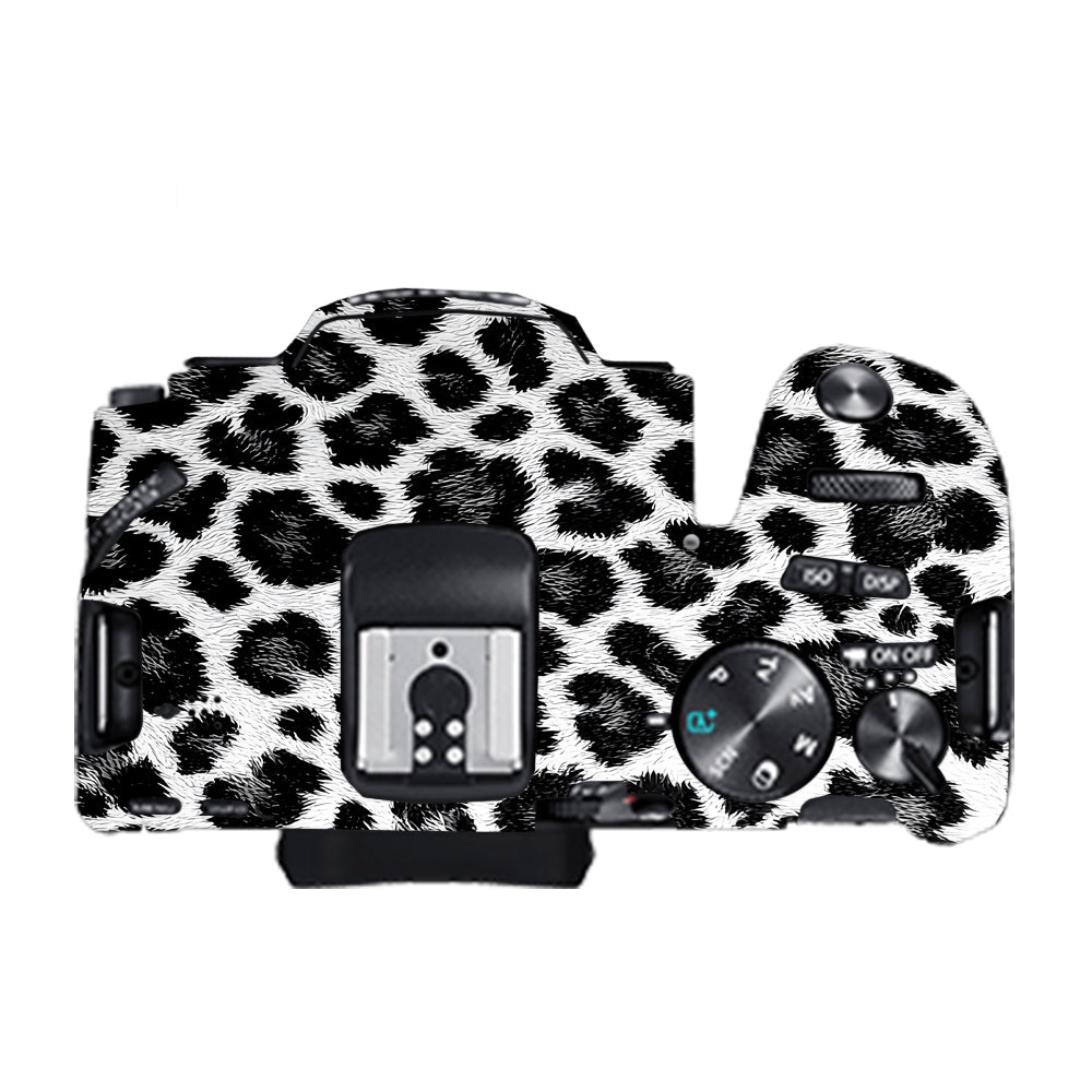 Snow Leopard Spots Canon EOS 200D II Camera Skins