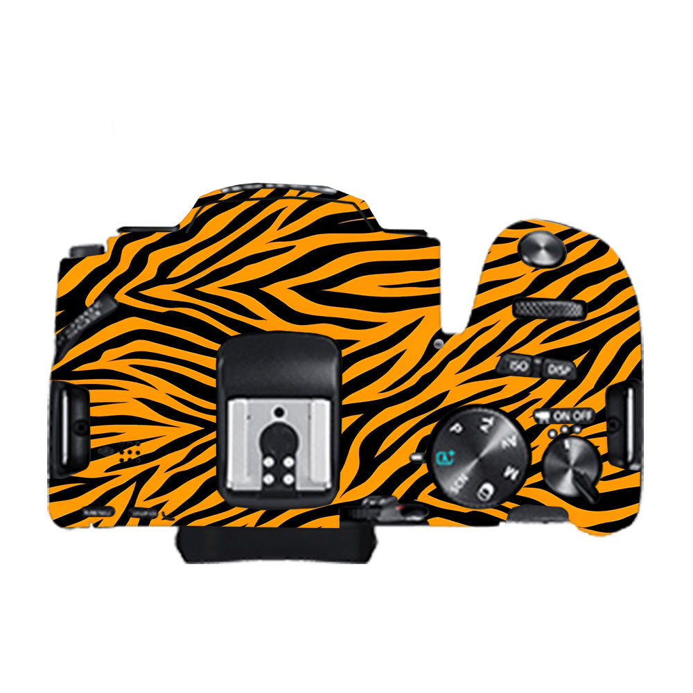 Zebra Gold Pattern Canon EOS 200D II Camera Skins
