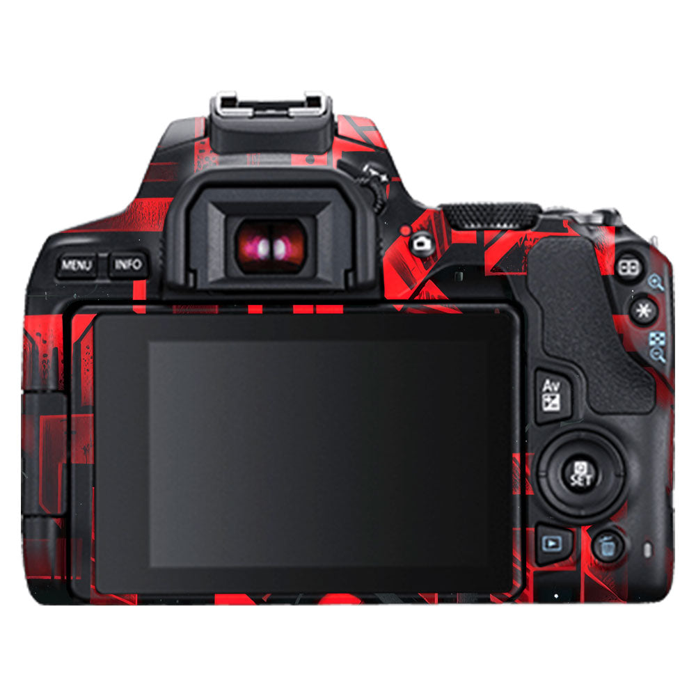 Cyber Maze Circuit Canon EOS 200D II Camera Skin