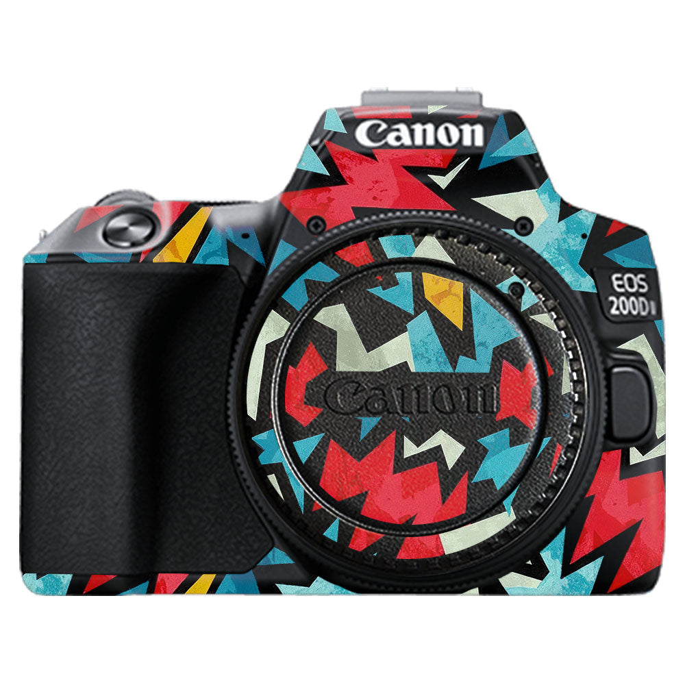 Pop Art Lightning Canon EOS 200D II Camera Skin